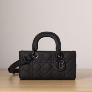 matte black handbag small size