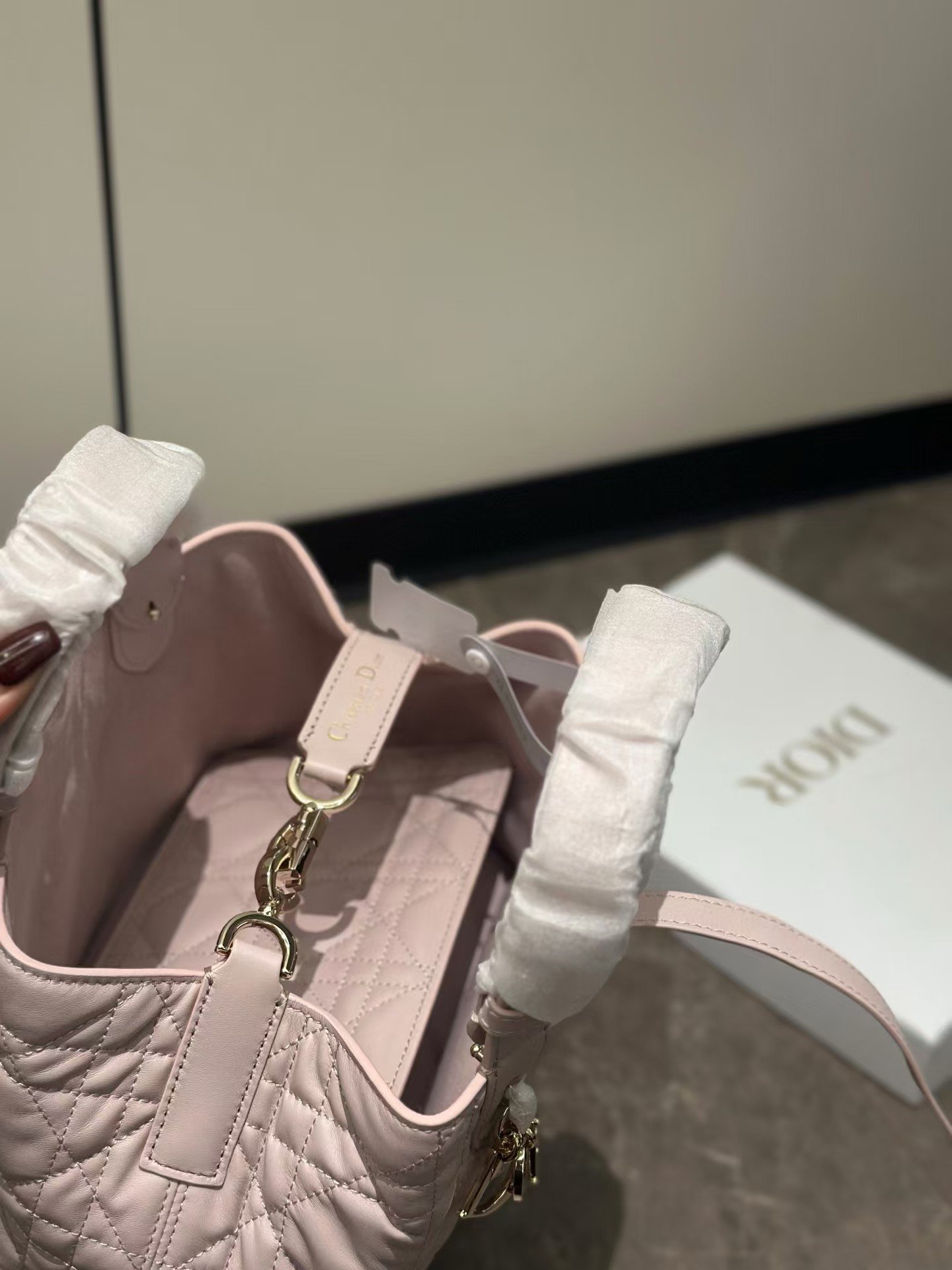 toujours tote bag (blush pink) toujours tote bag (blush pink)